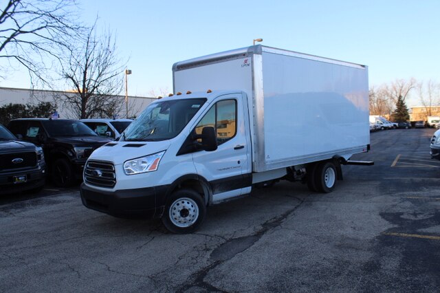 New 2019 Ford Transit 350 Cutaway 14ft Box Truck 9950gvwr Rwd Chassis