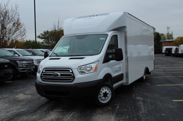 New 2019 Ford Transit-350 Cutaway 17' Box Truck 9950 GVWR Chassis in ...