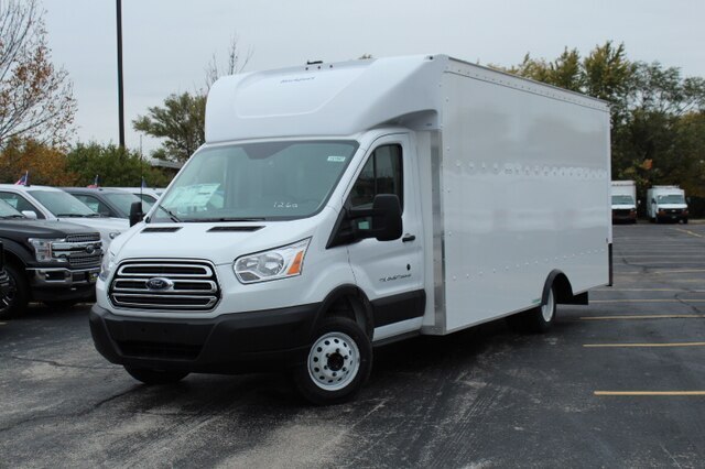 New 2019 Ford Transit-350 Cutaway 17' Box Truck 9950 GVWR Chassis in ...