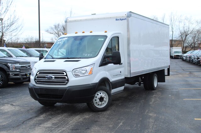 New 2019 Ford Transit 350 Cutaway 16ft Box Truck 9950gvwr Rwd Chassis