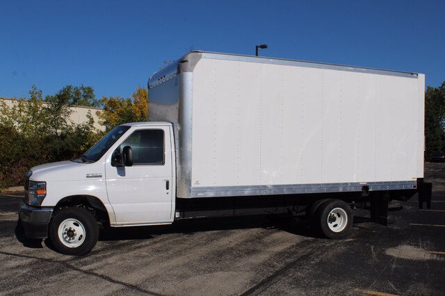 New 2021 Ford E-350 Cutaway 16ft Box Truck Chassis In Niles #210012 