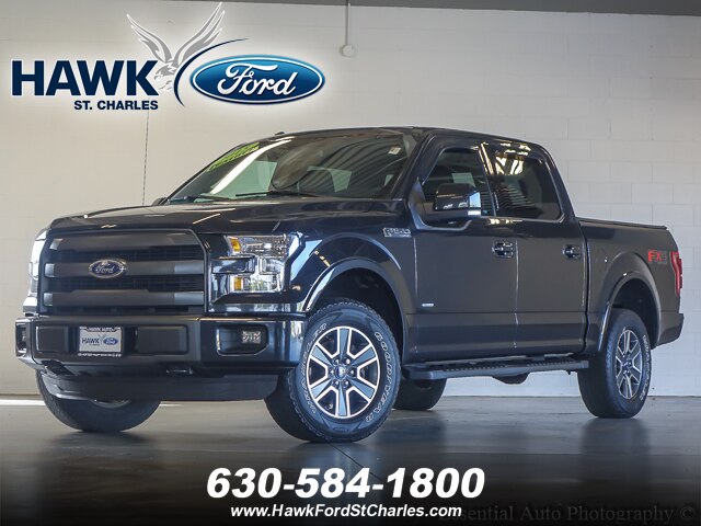 Pre Owned 2015 Ford F 150 Lariat Truck In St Charles P0496
